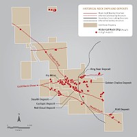 Historical Rock Chips & Deposits 