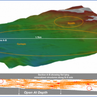 Gold Mineralized Structures
